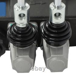 2 Spool Hydraulic Control Valve 32GPM 3600PSI Open Center