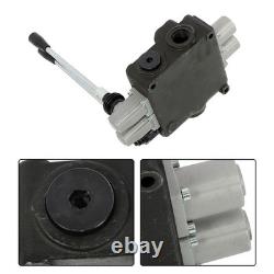 2 Spool Hydraulic Control Valve 32GPM 3600 PSI Open Center