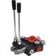 2 Spool Hydraulic Control Valve Double Acting, 11 GPM, 3600 PSI Cast Iron