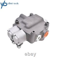 2 Spool Hydraulic Control Valve Double Acting 21 GPM 3600 PSI SAE Ports