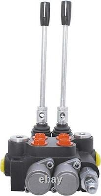 2 Spool Hydraulic Control Valve with 3600PSI Rating Versatile Use