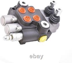 2 Spool Hydraulic Control Valve with 3600PSI Rating Versatile Use