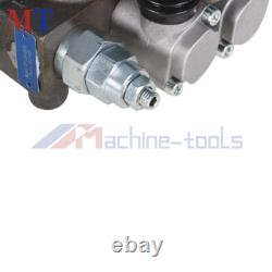 2 Spool Hydraulic Directional Control Valve 25 GPM 3000 PSI BSPP Interface