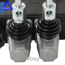 2 Spool Hydraulic Directional Control Valve 32 GPM, Double Acting Open Center