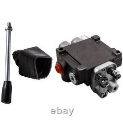 2 Spool Hydraulic Directional Control Valve Tractor Loader with Joystick 11GPM New