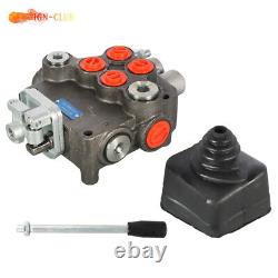 2 Spool Hydraulic Directional Control Valve for Tractor Loader 21 GPM