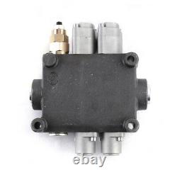 2 Spool Hydraulic Monoblock Hydraulic Directional Control Valve 25 GPM 90L/min