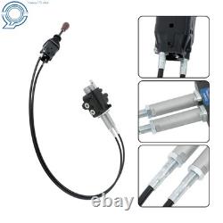2 Spool Remote Control Valve Kit 80lpm/ 21gpm + Joystick + Cable 25MPa