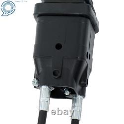 2 Spool Remote Control Valve Kit 80lpm/ 21gpm + Joystick + Cable 25MPa