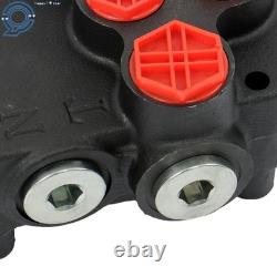 2 Spool Remote Control Valve Kit 80lpm/ 21gpm + Joystick + Cable 25MPa