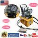 2 Stage Electric Driven Hydraulic Pump Pedal Solenoid valve Control 10000PSI US