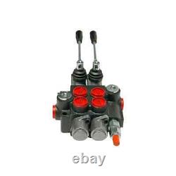 2 spool x 21 GPM hydraulic control valve