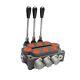 3000PSI 25GPM Hydraulic Spool Valve 3 Spool Tractors Loaders 1/2 NPT Work Ports