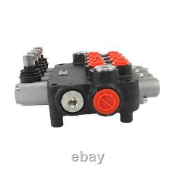 3600PSI Hydraulic Control Valve Double Acting 4Spool 21GPM SAE withconversion plug