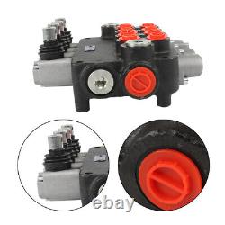 3600PSI Hydraulic Control Valve Double Acting 4Spool 21GPM SAE withconversion plug