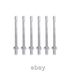 3600PSI Hydraulic Control Valve Double Acting 6 Spool 13 GPM SAE Ports New