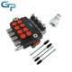 3600PSI SAE Hydraulic Control Valve Double Acting 4Spool 21GPM WithConversion Plug