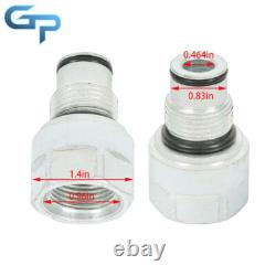 3600PSI SAE Hydraulic Control Valve Double Acting 4Spool 21GPM WithConversion Plug