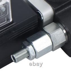 3600 PSI 13 GPM 1 Spool Solenoid 12V DC Hydraulic Control Valve Double Acting