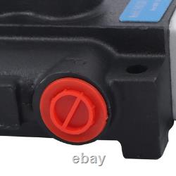3600 PSI 13 GPM 1 Spool Solenoid 12V DC Hydraulic Control Valve Double Acting