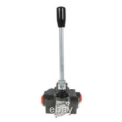 3600 PSI 13 GPM Hydraulic Directional Control Valve 1 Spool BSPP+Conversion Plug