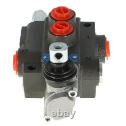 3600 PSI 13 GPM Hydraulic Directional Control Valve 1 Spool BSPP+Conversion Plug