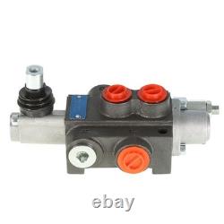 3600 PSI 13 GPM Hydraulic Directional Control Valve 1 Spool BSPP+Conversion Plug