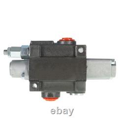 3600 PSI 13 GPM Hydraulic Directional Control Valve 1 Spool BSPP+Conversion Plug