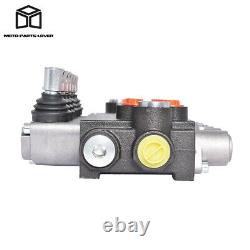 3600 PSI 6 Spool Hydraulic Control Valve Double Acting 13 GPM SAE Ports