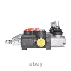 3600 PSI Hydraulic Control Valve Double Acting 6 Spool 13 GPM SAE Ports New