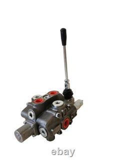 39,5 GPM (150L) Hydraulic Sectional Control Valve with 1 Lever, 1 BSP