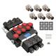 3Spool Solenoid 12V DC Hydraulic Control Valve Double Acting 13 GPM 3600PSI