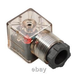 3Spool Solenoid 12V DC Hydraulic Control Valve Double Acting 13 GPM 3600PSI