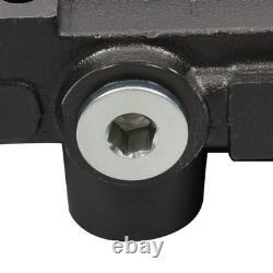 3Spool Solenoid 12V DC Hydraulic Control Valve Double Acting 13 GPM 3600PSI