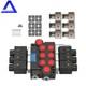 3 Spool, 13 GPM, Hydraulic Monoblock Solenoid Directional Control Valve 12V DC
