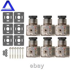 3 Spool, 13 GPM, Hydraulic Monoblock Solenoid Directional Control Valve 12V DC