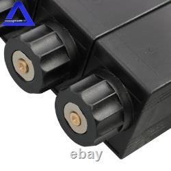 3 Spool, 13 GPM, Hydraulic Monoblock Solenoid Directional Control Valve 12V DC