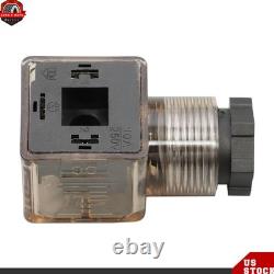 3 Spool 13 GPM Solenoid Hydraulic Control Valve Double Acting 3600 PSI 12V DC