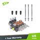 3 Spool Hydraulic Control Valve Double Acting 13 GPM 3600 PSI SAE Ports US