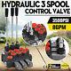 3 Spool Hydraulic Control Valve MB31BBB5C1 8 GPM 8 SAE Ports Enclosed Motors