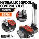 3 Spool Hydraulic Control Valve MB31BBB5C1 8 GPM Log Splitters 3500 PSI Motors