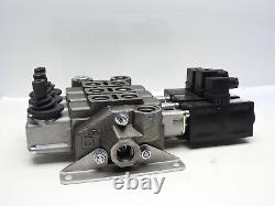 3 Spool Hydraulic Control Valve with 12VDC 2-W-1-W-3 Coils HPC Valve NOB NEW