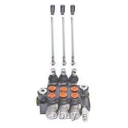 3 Spool Hydraulic Directional Control Valve Double Acting Control Valve 11 GP