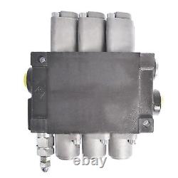 3 Spool Hydraulic Directional Control Valve Double Acting Control Valve 11 GP
