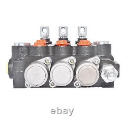 3 Spool Hydraulic Directional Control Valve Double Acting Control Valve 11 GP