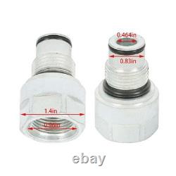 3 Spool Hydraulic Monoblock Double Acting Control Valve WithConversion 21GPM SAE
