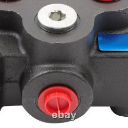 3 Spool Hydraulic Valve 25GPM 3000PSI 1/2 BSPP Ports Heavy Duty Control