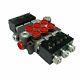3 Spool Solenoid 12V DC Hydraulic Control Valve Double Acting 13 GPM 3600 PSI
