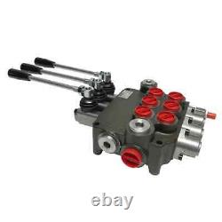 3 spool x 21 GPM hydraulic control valve