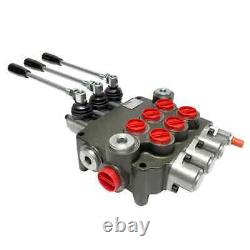 3 spool x 21 GPM hydraulic control valve